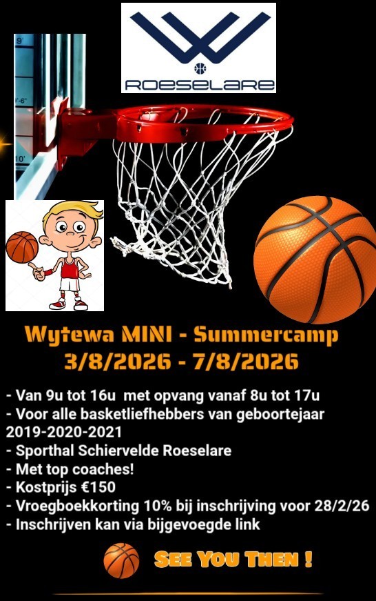 2026 - Mini basketkamp